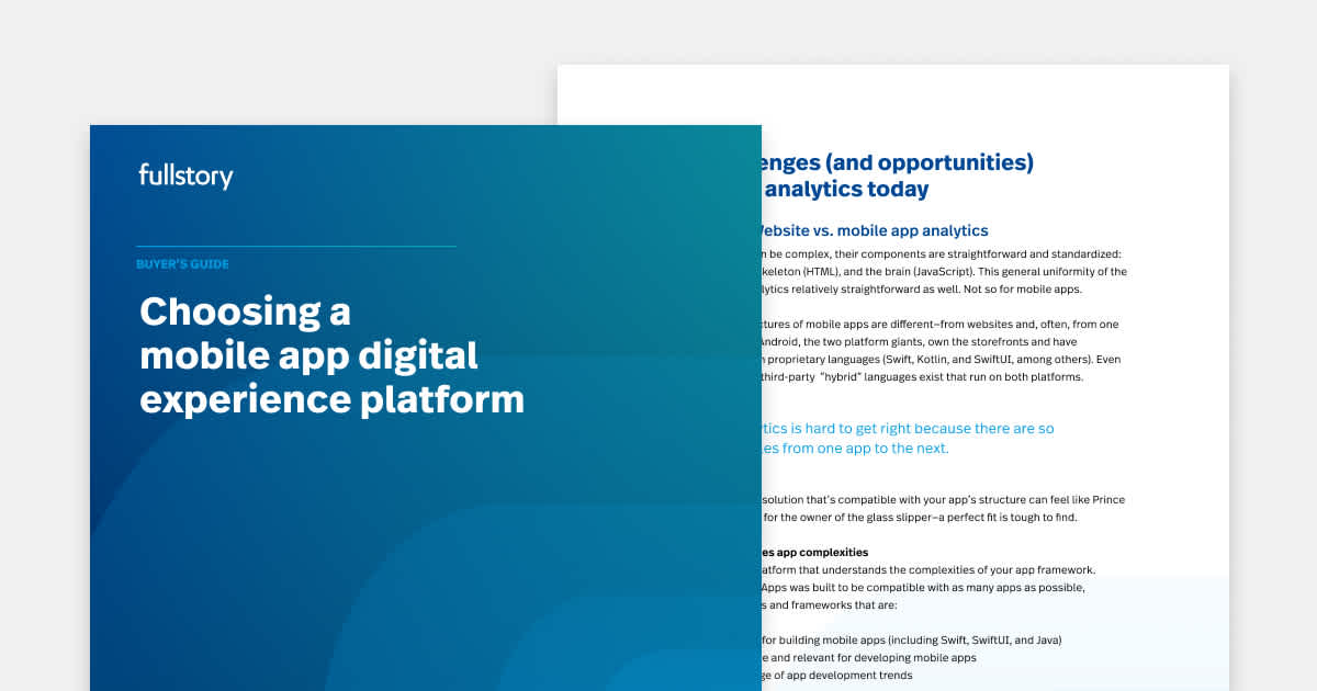 Buyer's guide: Choosing a mobile app digital experience platform