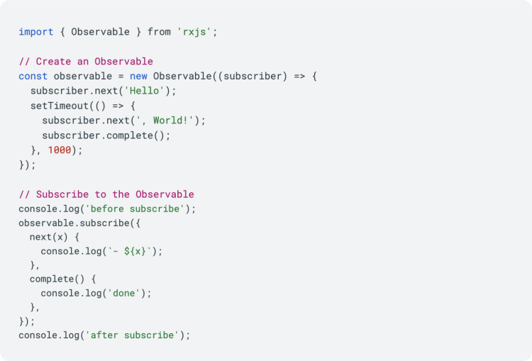 JS Observables Example 1