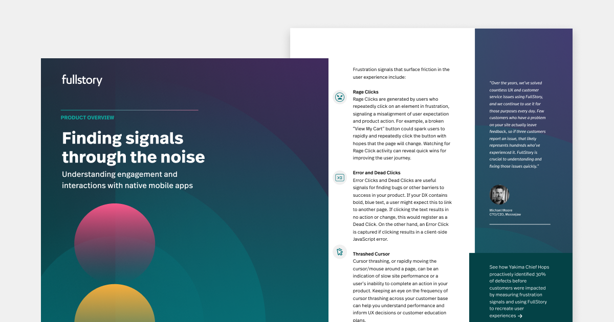 Guide: Finding signals through the noise