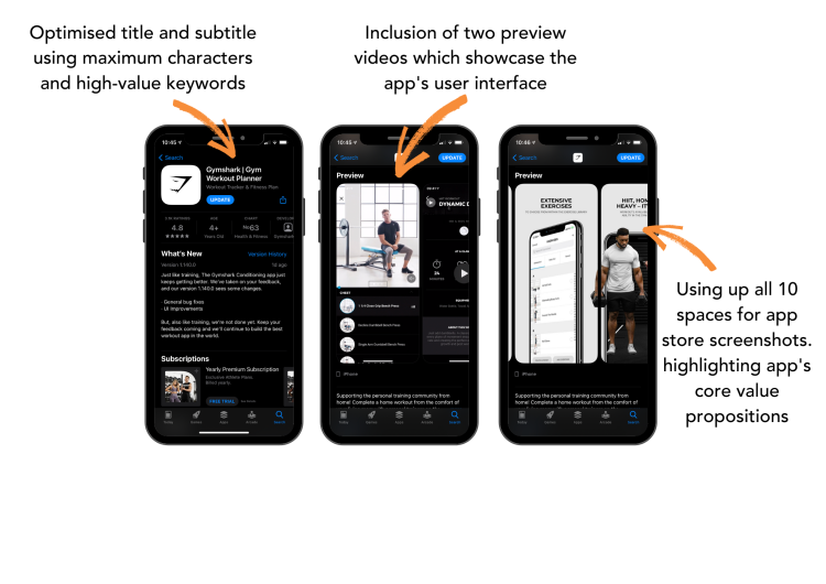 Mobile trends 2021 App Store Optimization example