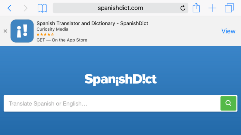 SpanishDict Mobile